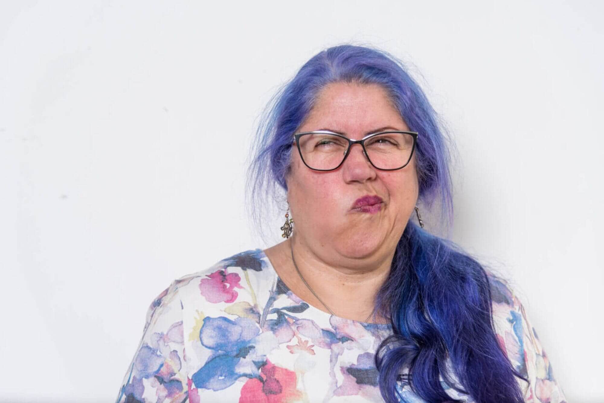 Karen Leslie WP Fairy godmother not impressed face